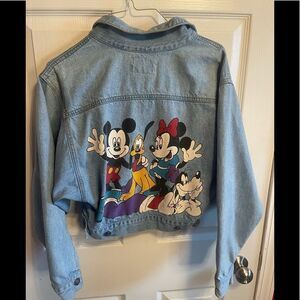 Vintage Jerry Leigh Mickey denim jacket sz S